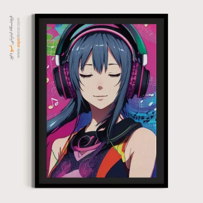 بازی مه – تابلو انیمه - خرید تابلو انیمه دکور اتاق خواب - اسپو دکور