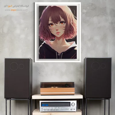 خرید تابلو انیمه با قاب مدرن
