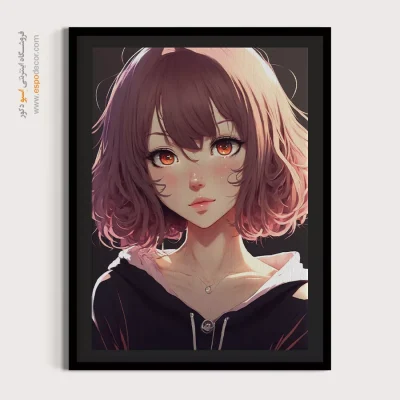 خرید تابلو انیمه با قاب مدرن