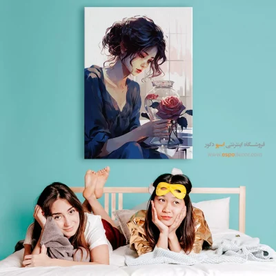 خرید تابلو انیمه دیجیتال هنری