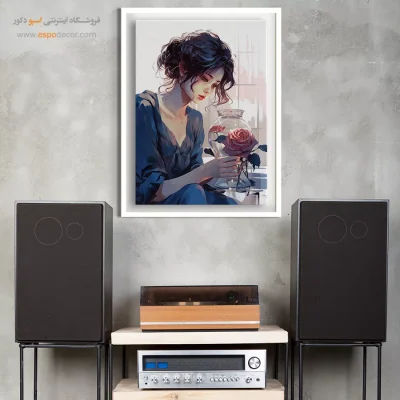 خرید تابلو انیمه دیجیتال هنری