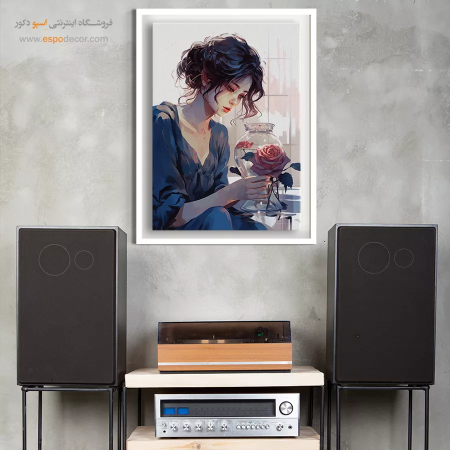 خرید تابلو انیمه دیجیتال هنری