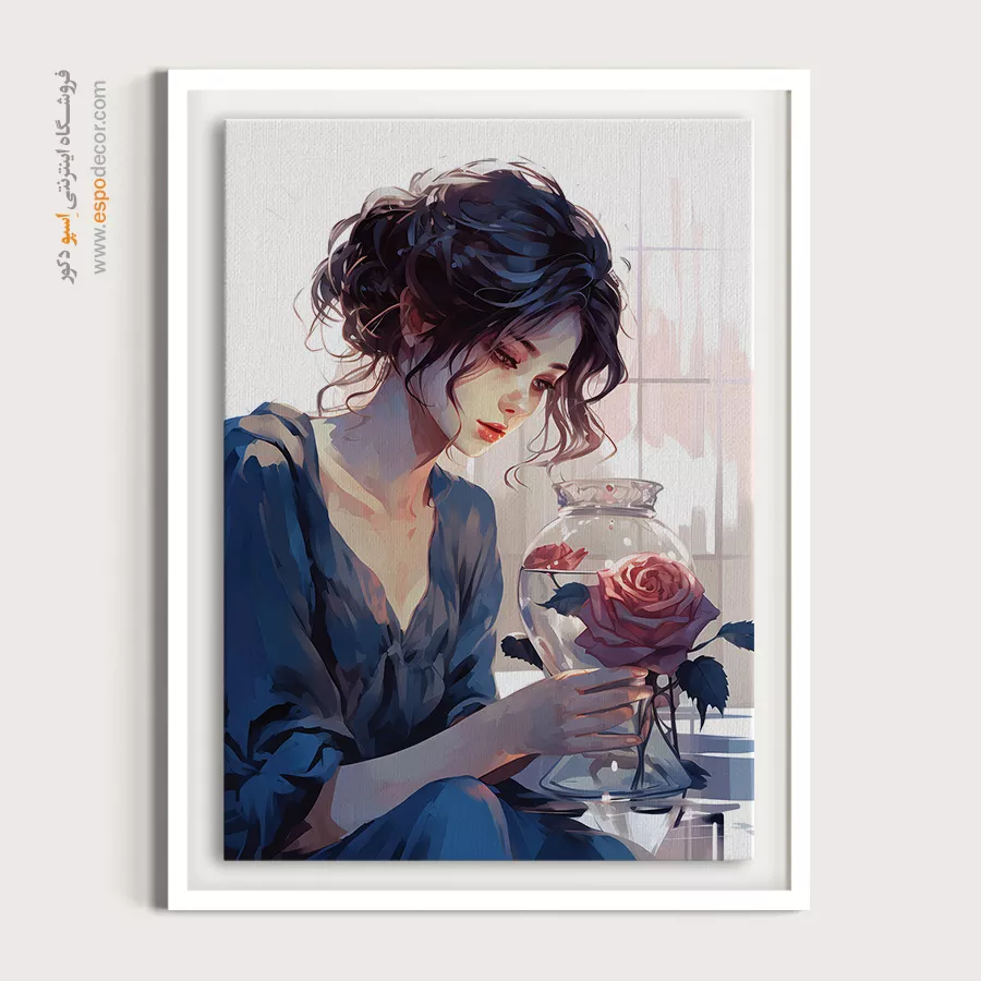 خرید تابلو انیمه دیجیتال هنری