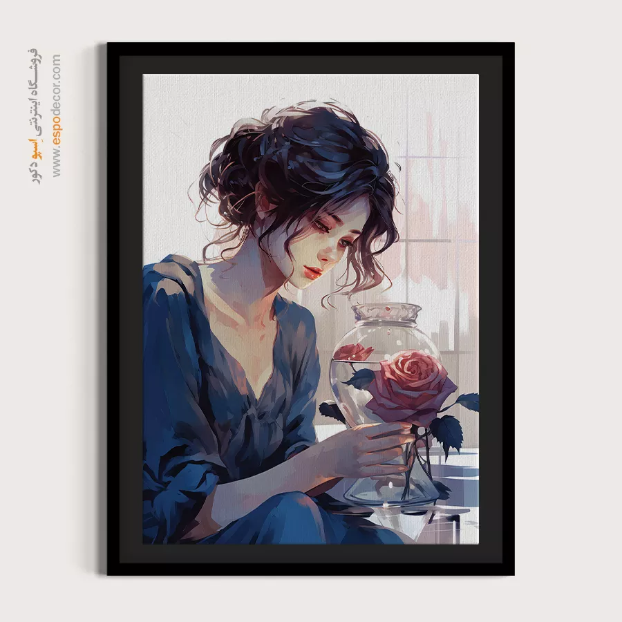 خرید تابلو انیمه دیجیتال هنری