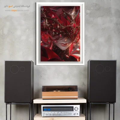 ابرهای خیالی – تابلو انیمه - خرید تابلو انیمه هدیه تولد - اسپو دکور