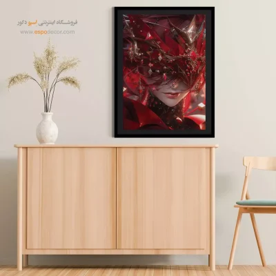 ابرهای خیالی – تابلو انیمه - خرید تابلو انیمه هدیه تولد - اسپو دکور