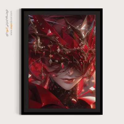 ابرهای خیالی – تابلو انیمه - خرید تابلو انیمه هدیه تولد - اسپو دکور