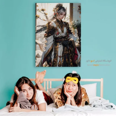 دشت‌های دور – تابلو انیمه - تابلو مناسب هدیه به نوجوانان - اسپو دکور