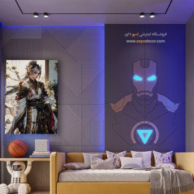 دشت‌های دور – تابلو انیمه - تابلو مناسب هدیه به نوجوانان - اسپو دکور