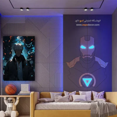 کوه‌های اسرار – تابلو انیمه - تابلو انیمه برای هدیه در مناسبت‌های خاص - اسپو دکور