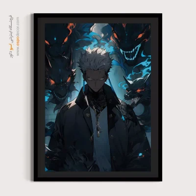 کوه‌های اسرار – تابلو انیمه - تابلو انیمه برای هدیه در مناسبت‌های خاص - اسپو دکور