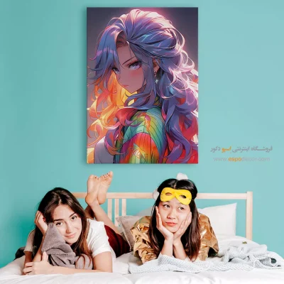 تابلو انیمه رمانتیک و خاص