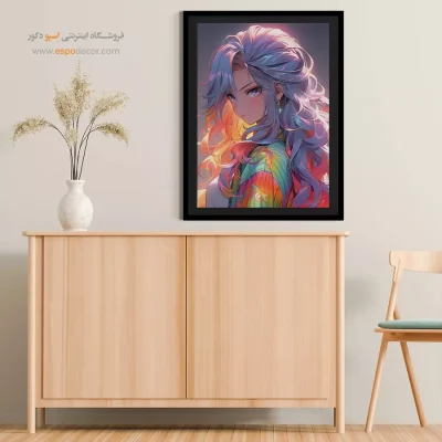 تابلو انیمه رمانتیک و خاص