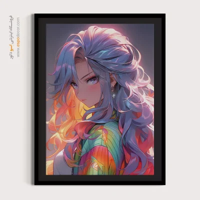 تابلو انیمه رمانتیک و خاص