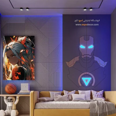 آغاز نهایی – تابلو انیمه - خرید تابلو انیمه برای هدیه تولد - اسپو دکور