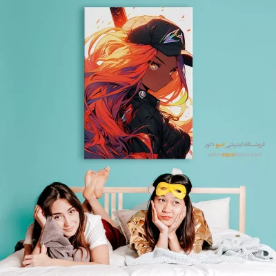 تابلو انیمه به سبک هنری