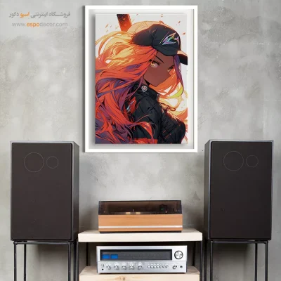 تابلو انیمه به سبک هنری