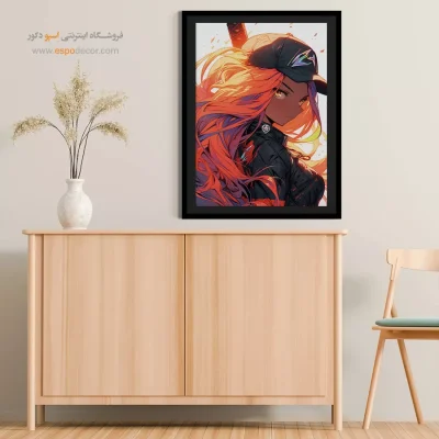 تابلو انیمه به سبک هنری
