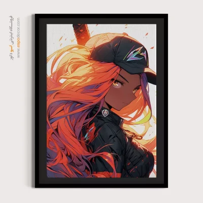 تابلو انیمه به سبک هنری