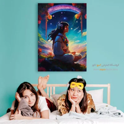 تابلو انیمه برای اتاق نشیمن