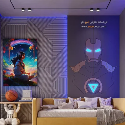 تابلو انیمه برای اتاق نشیمن