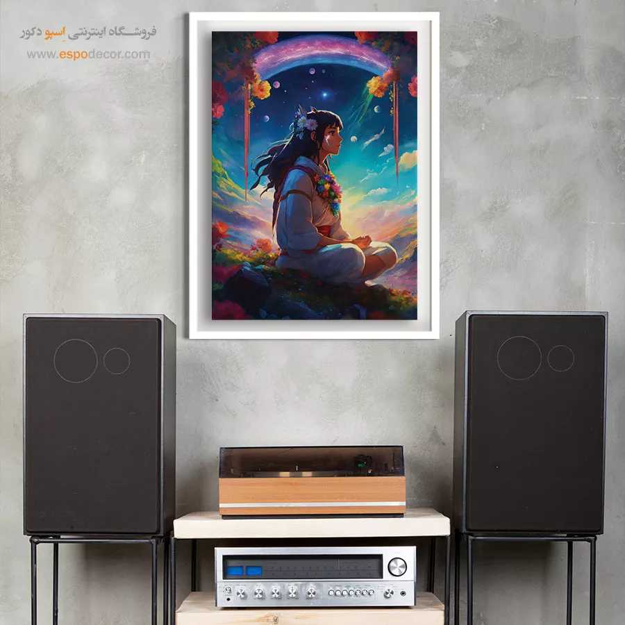 تابلو انیمه برای اتاق نشیمن