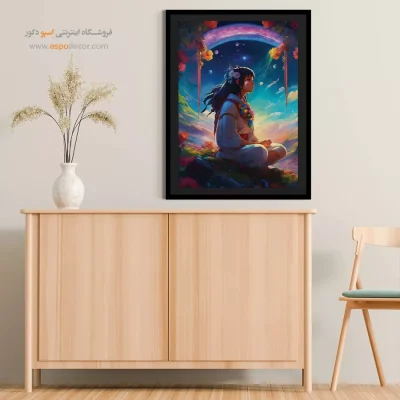 تابلو انیمه برای اتاق نشیمن