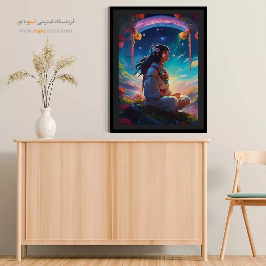 تابلو انیمه برای اتاق نشیمن