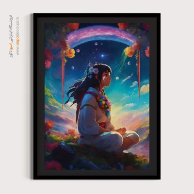 تابلو انیمه برای اتاق نشیمن