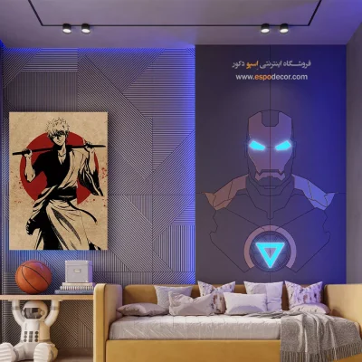 سفیدی مهتاب – تابلو انیمه - تابلو انیمه به عنوان دکور خانه - اسپو دکور