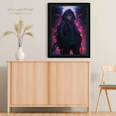 تلالوی شفق – تابلو انیمه - تابلو انیمه برای دکوراتیو - اسپو دکور