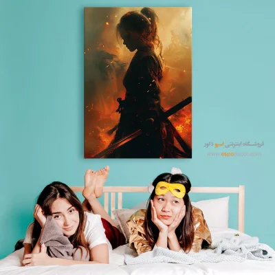 تابلو انیمه مناسب برای اتاق خواب بزرگ