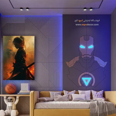 تابلو انیمه مناسب برای اتاق خواب بزرگ