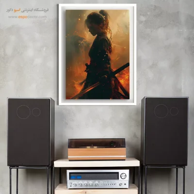 تابلو انیمه مناسب برای اتاق خواب بزرگ