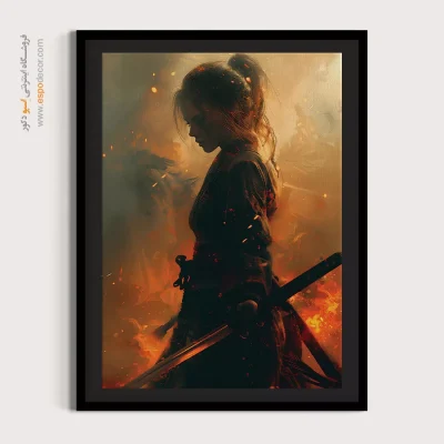 تابلو انیمه مناسب برای اتاق خواب بزرگ