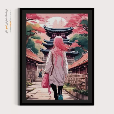 خرید تابلو انیمه طرح جالب