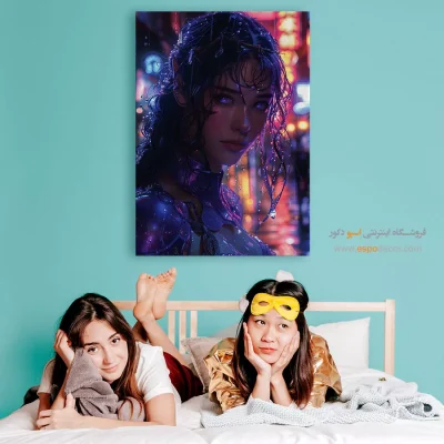 تابلو انیمه عاشقانه