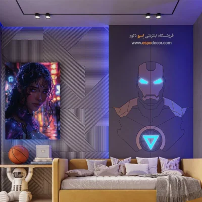 تابلو انیمه عاشقانه