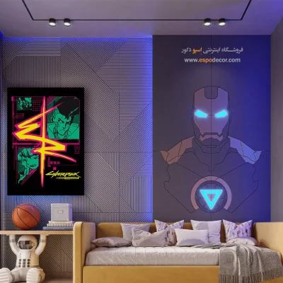 خرید تابلو انیمه ویژه - رؤیای نیلوفر – تابلو انیمه - اسپو دکور