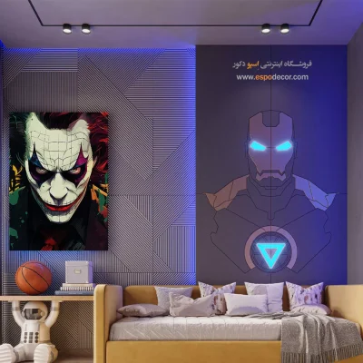خرید تابلو انیمه جوکر