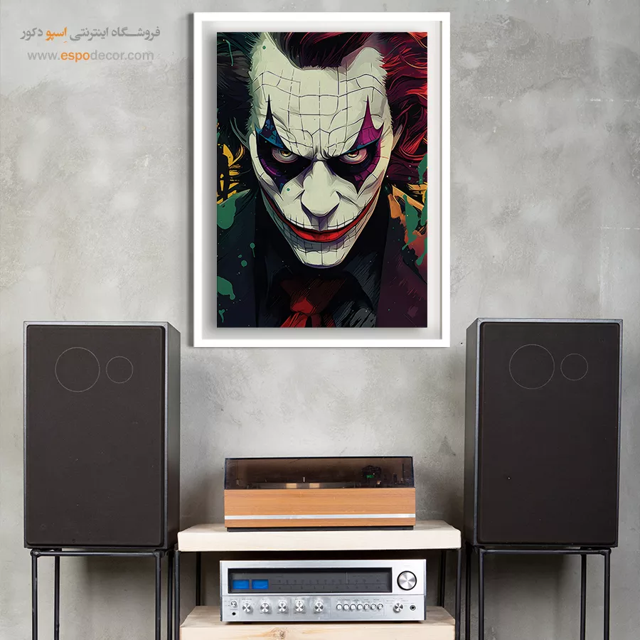 خرید تابلو انیمه جوکر