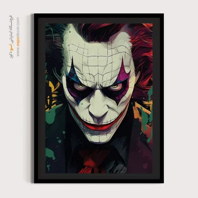 خرید تابلو انیمه جوکر