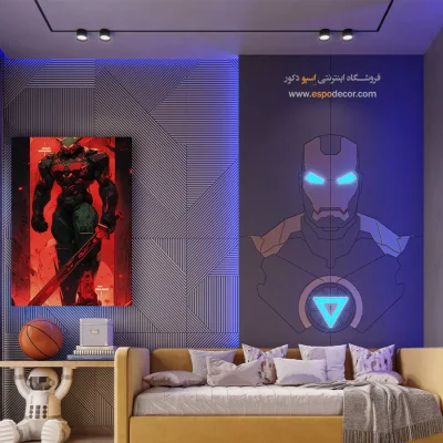 خرید تابلو انیمه شگفت انگیز - مهتاب سرگردان – تابلو انیمه - اسپو دکور