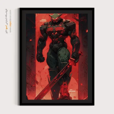 خرید تابلو انیمه شگفت انگیز - مهتاب سرگردان – تابلو انیمه - اسپو دکور