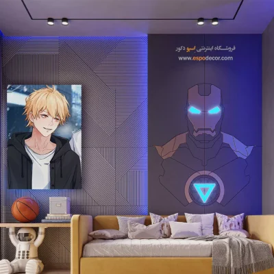 خرید تابلو انیمه جوان - دریای خاموش – تابلو انیمه - اسپو دکور