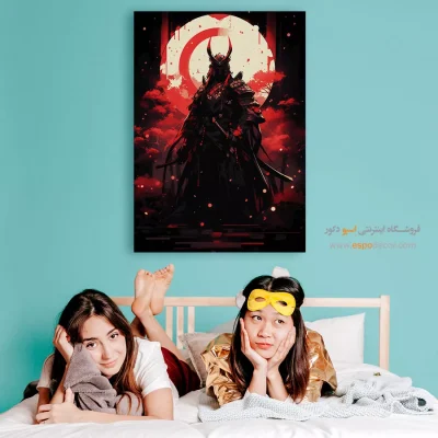 خرید تابلو انیمه طرح جدید - زره خورشید – تابلو انیمه - اسپو دکور