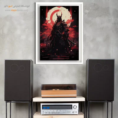 خرید تابلو انیمه طرح جدید - زره خورشید – تابلو انیمه - اسپو دکور