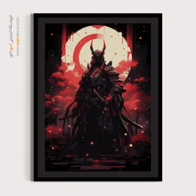 خرید تابلو انیمه طرح جدید - زره خورشید – تابلو انیمه - اسپو دکور