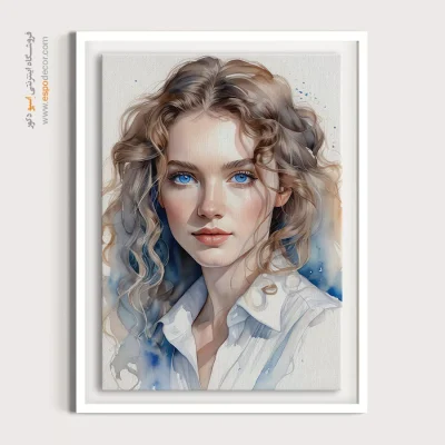 خرید تابلو انیمه شجاعانه