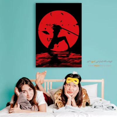 تابلو مانگا اتاق پسرانه برای هدیه - فانوس بارانی – تابلو انیمه - اسپو دکور